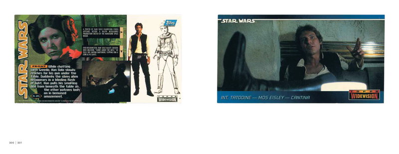 Illustration for article titled Bask in the Nostalgia of These Classic 'Widevision' Star Wars Trading Cards